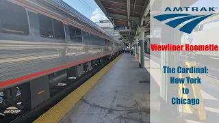 Amtrak Viewliner Roomette Review: New York to Chicago