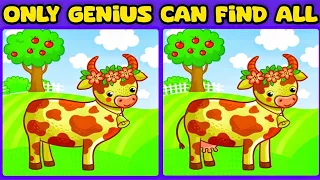 Find the difference | find the animal | spot the difference for kids | animal quiz 🐮 quiz game #179