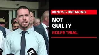 Zachary Rolfe found not guilty of murder of Kumanjayi Walker | ABC News
