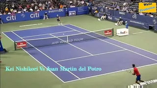 Citi open 2017 highlights Kei Nishikori vs Juan Martin del potro