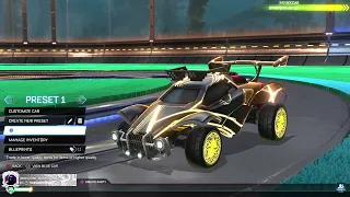 Trading up items in Rocket League