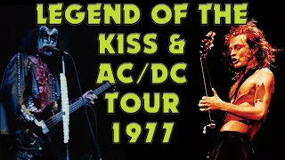 KISS and AC/DC on tour together in 1977 - the real story