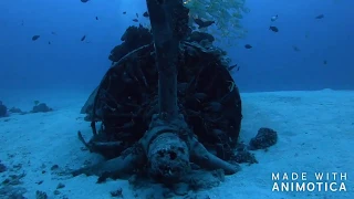 Hawaii wreck dive at Corsair