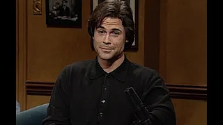 Rob Lowe's First "Late Night" Appearance - "Late Night With Conan O'Brien"