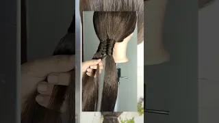 center spiral loop braid tutorial.#hairtutorial #braids #reels