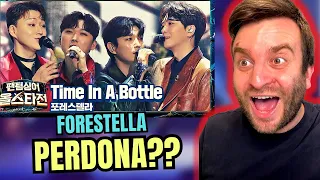 NOT TO BELIEVE!!😱 | FORESTELLA "TIME IN A BOTTLE" | REACTION Spanish