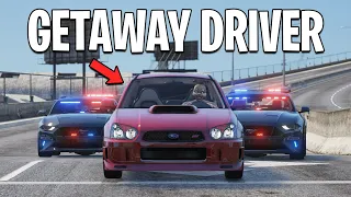 I Became A Getaway Driver in GTA 5 RP