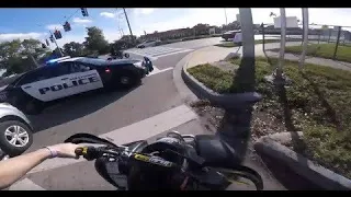 The Most INSANE POLICE CHASES of 2019 - Bikes VS Cops (Over 1 HOUR)