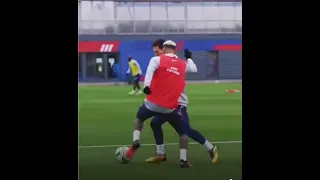 Lionel Messi a l’entraînement PSG