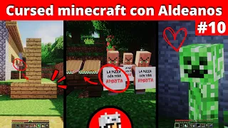 Cursed Minecraft pero los Aldeanos piensan! #10