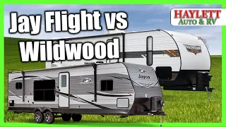 RV COMPARISON Jay Flight vs Wildwood