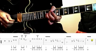 Four Basic Blues Licks - 2nd Position