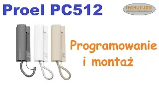 Proel PC512 Programowanie