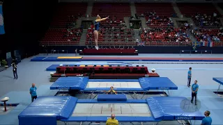 SJOEBERG Lina (SWE) - 2017 Trampoline Worlds, Sofia (BUL) - Qualification Trampoline Routine 1