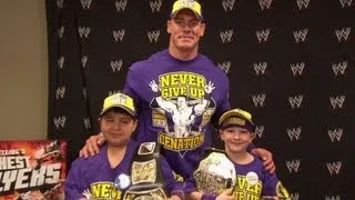 John Cena describes the impact that the WWE Superstars have