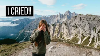 120 HOURS in the Dolomites! WORLD'S MOST BEAUTIFUL MOUNTAINS | I Cried! 😭