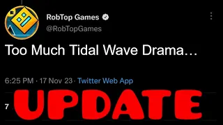 UPDATE: The ENTIRE NEW Tidal Wave Drama Explained (Geometry Dash News)