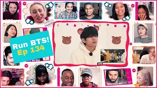 [BTS REACTION MASHUP] Run BTS! Ep 134 Full episode [ENG SUB - Turn CC ON]