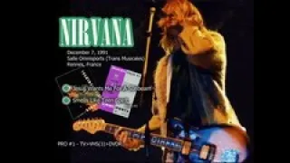 Nirvana - Live - 1991-12-07 Salle Omnisports, Rennes, France