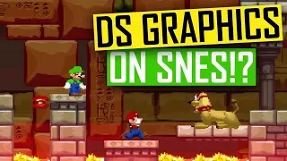 DS Graphics on SNES!? - New Super Mario Land