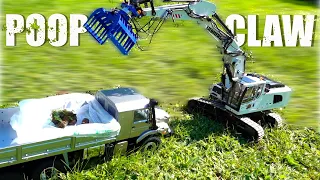 MAKiNG CHORES FUN AGAIN - LOGGiNG SERIES - Lawn Sausage Grapple Recovery System | RC ADVENTURES