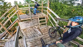 MTB DIRT JUMP BIKECAMP IN FYRHUSET BIKEPARK 🚲