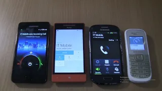 Over the Horizon Incoming call &Outgoing call at the Same Time Samsung  S2 miui+S3 mini + 1200M+HTC