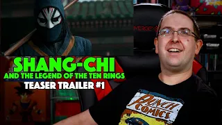 REACTION! Shang-Chi and the Legend of the Ten Rings Teaser Trailer #1 - Marvel Simu Liu Movie 2021