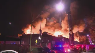 Massive fire, explosion destroys apartment building and 2 popular businesses in Albany Park