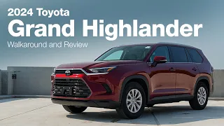 2024 Toyota Grand Highlander XLE | Walkaround and Review
