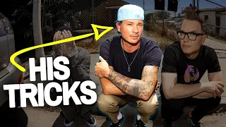 Tom DeLonge's GENIUS Guitar Tricks On ONE MORE TIME!