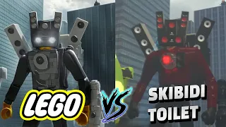 Skibidi Toilet VS Lego Skibidi Toilet | All season