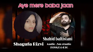 New Noha 2023 | Aye Mere Baba Jaan | Reciter : Shagufa Rizvi | S M Recording Studio Hussainganj
