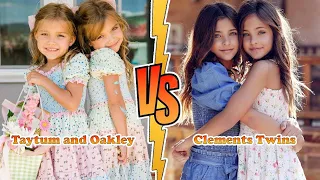 Clements Twins VS Taytum and Oakley Fisher Transformation 👑 New Stars From Baby To 2023