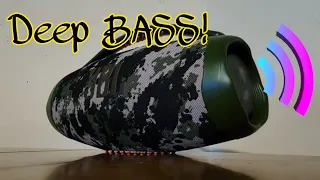 JBL Boombox 3 Super Deep and Powerful Bass!!! (#basstest)