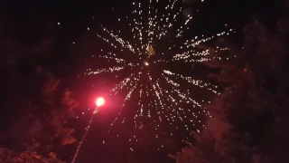 Epic Backyard Fireworks Show 2017