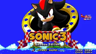 Shadow (S3&K Style) in Sonic 3 A.I.R (V1 Release) ✪ Full Game Playthrough (1080p/60fps)