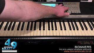 Yamaha PSR-740 Keyboard - Tutorial Part 2/2