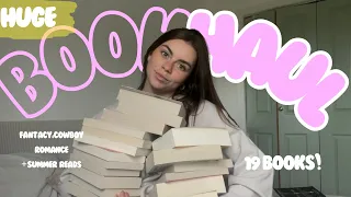 Huge Book Haul!!! (Cow boy romance, adult fantasy, contemporary romance, summer reads and more!)