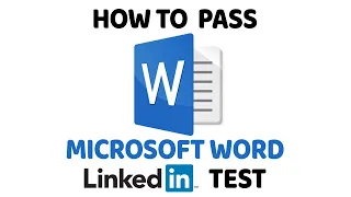 How To Pass Microsoft Word LinkedIn Assessment Test