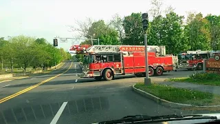 (CODE 3) *Full Station Response*X3 Reading Ladder 1,Engine 3,Medic 1