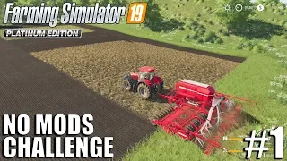 No Mods Challenge | #1 | Farming Simulator 19 | Timelapse