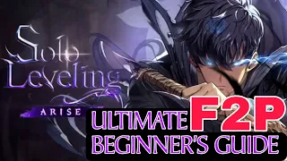 3 minutes F2P BEGINNER'S GUIDE - Solo Leveling Arise Global