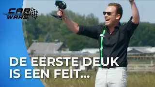 De auto's zijn omgetoverd tot botsauto's | Car Wars