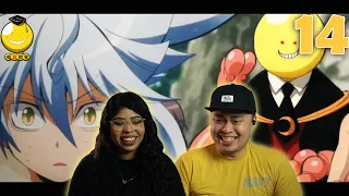 KOROSENSEI VS ITONA ROUND 2 | THIS IS FUNNY | ASSASSINATION CLASSROOM SEASON 1 EPISODE 14 REACTION