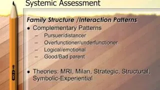 Case Conceptualization Part I, Mastering Competencies in Family Therapy