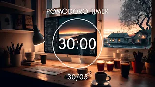 30/5 Pomodoro Timer ★︎ Study With Me ★︎ lofi music helps to focus on studying, Work ★︎ Focus Station