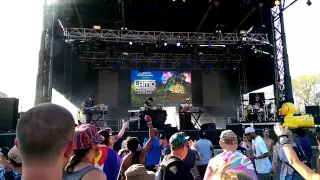 Ryan Null Tackled During Zoogma Set @ Camp Bisco 2015