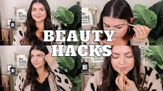 10 Beauty Hacks Everyone Should Know! Tips For Makeup, Skin And Hair!