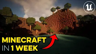 How I Made Minecraft In 1 Week Using Unreal Engine 5